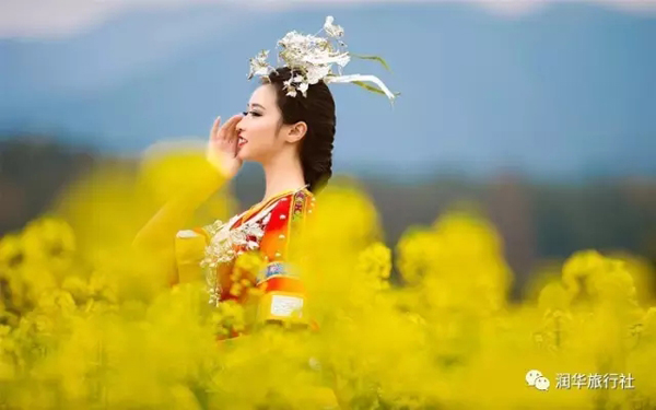 漢中：油菜花開了