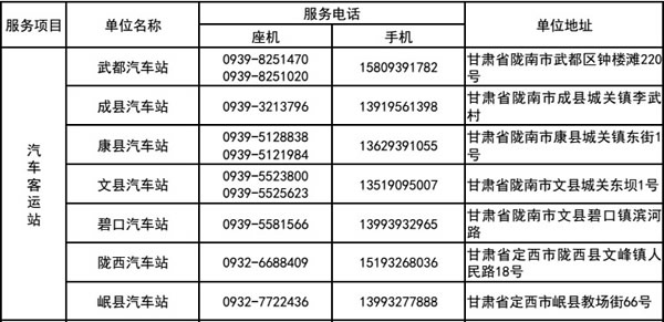 不忘初心，與您同行——隴運(yùn)集團(tuán)各汽車(chē)站助力節(jié)后返崗！