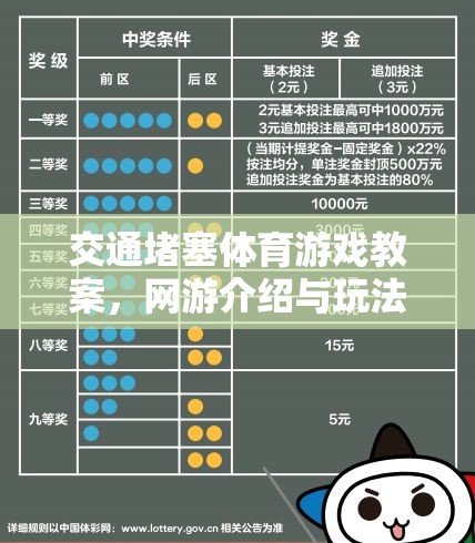 交通堵塞體育游戲教案，網(wǎng)游介紹與玩法解析