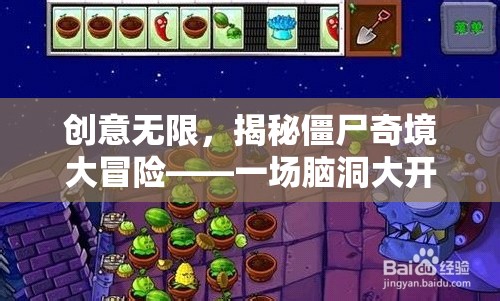 僵尸奇境大冒險，腦洞大開的生存解謎之旅