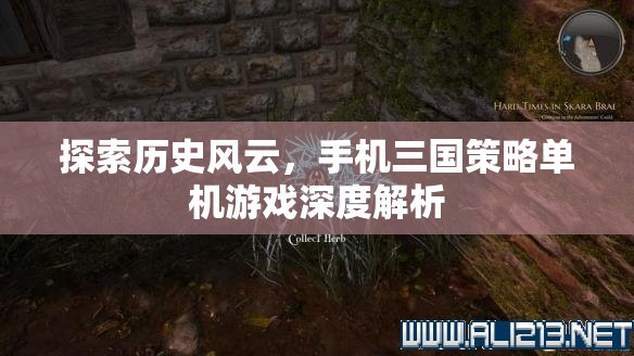 手機三國策略單機游戲，深度解析歷史風云中的策略與智慧  第1張