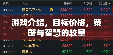 策略與智慧的較量，目標(biāo)價(jià)格下的游戲藝術(shù)