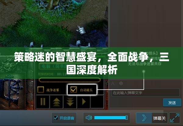 策略迷的智慧盛宴，全面戰(zhàn)爭(zhēng)與三國(guó)深度解析