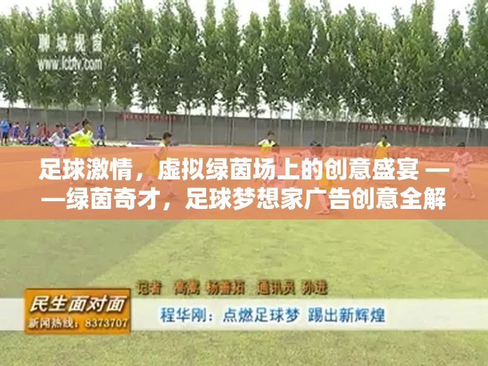 綠茵奇才，足球夢(mèng)想家的創(chuàng)意盛宴  第2張