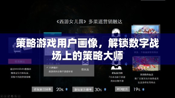 解鎖數(shù)字戰(zhàn)場上的策略大師，深入剖析策略游戲用戶畫像