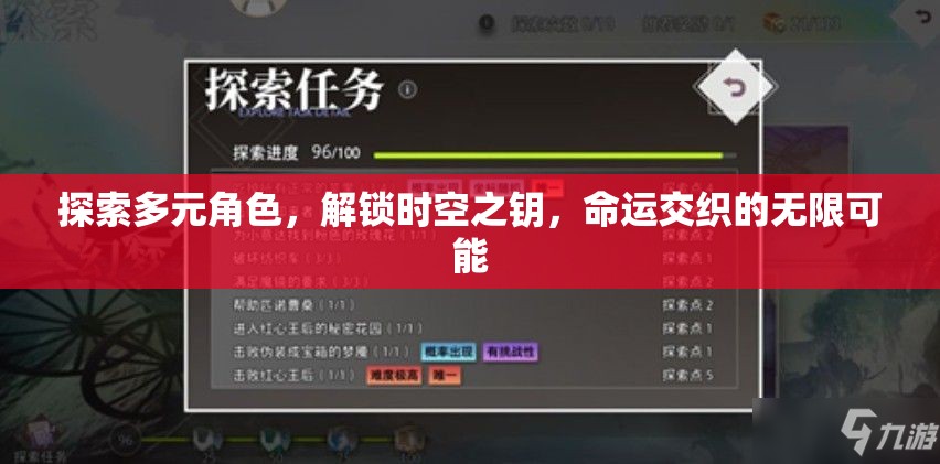 解鎖時(shí)空之鑰，探索多元角色與命運(yùn)交織的無(wú)限可能  第3張