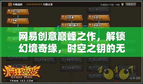 網(wǎng)易創(chuàng)意巔峰，解鎖幻境奇緣，探索時空之鑰的無限想象