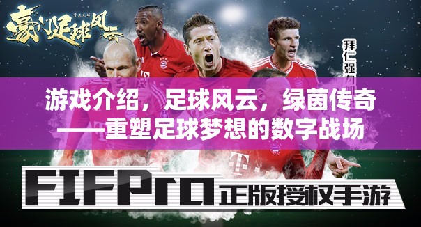 重塑足球夢想，綠茵傳奇——足球風(fēng)云的數(shù)字戰(zhàn)場