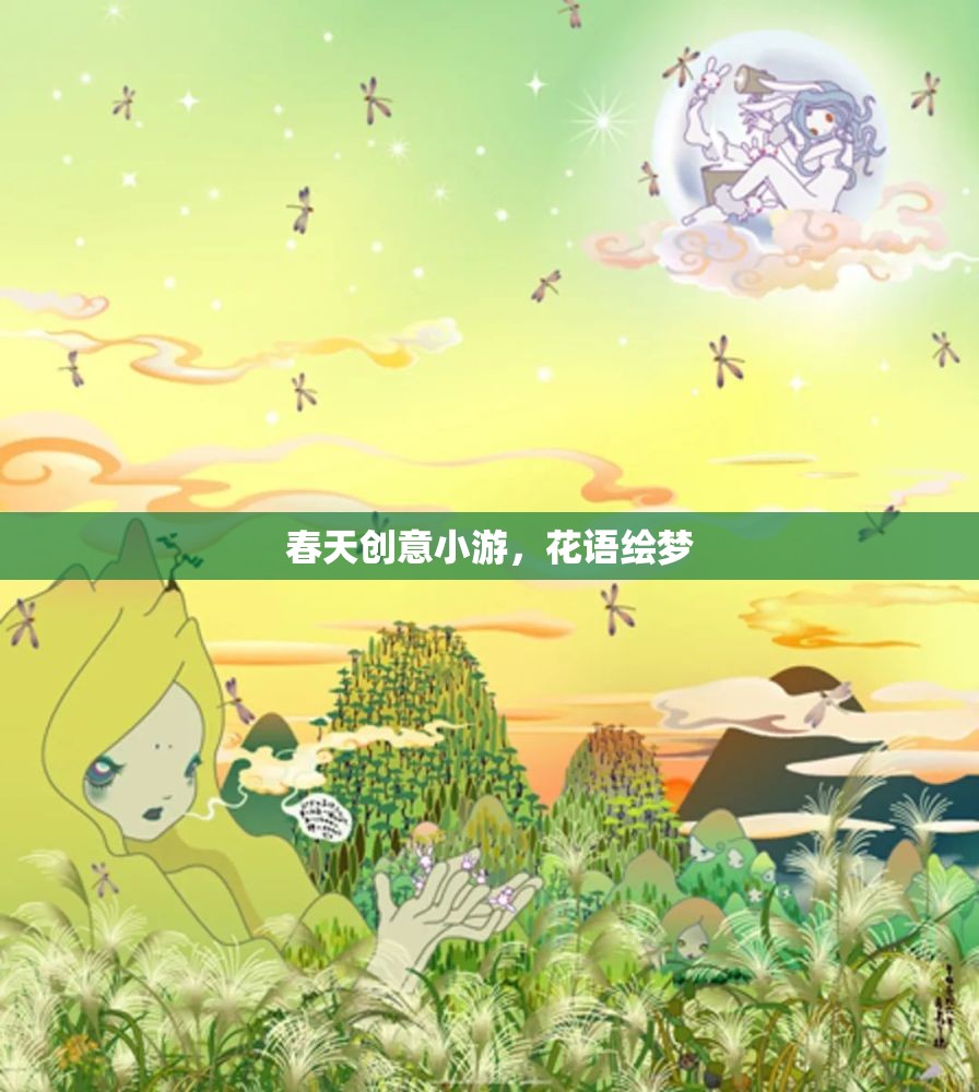 春日花語繪夢，創(chuàng)意小游解鎖春日浪漫