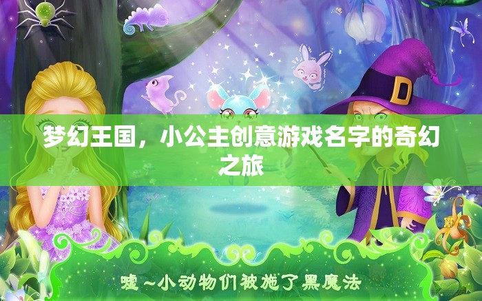 夢(mèng)幻王國(guó)，小公主的創(chuàng)意游戲奇幻之旅  第1張