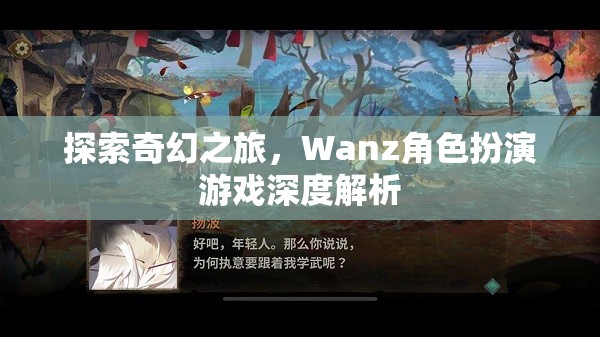 Wanz角色扮演游戲，一場探索奇幻世界的深度解析之旅