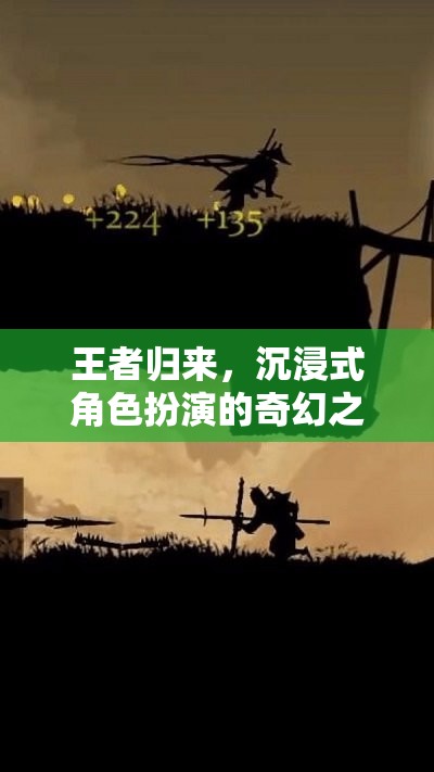 王者歸來，沉浸式角色扮演的奇幻之旅
