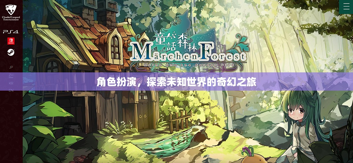 角色扮演，探索未知世界的奇幻之旅