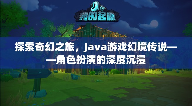 探索奇幻之旅，Java游戲幻境傳說——角色扮演的深度沉浸