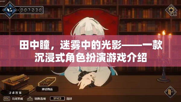 田中瞳，迷霧中的光影——沉浸式角色扮演游戲