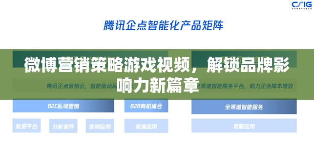 解鎖品牌影響力新篇章，微博營銷策略游戲視頻的實戰(zhàn)指南