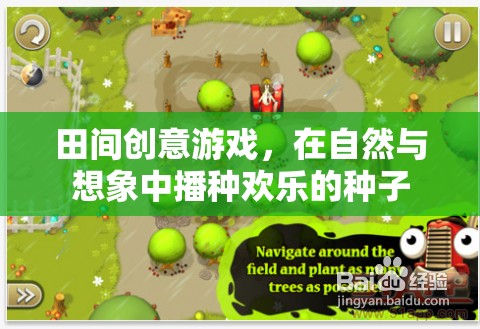 田間創(chuàng)意游戲，播種歡樂的種子在自然與想象中