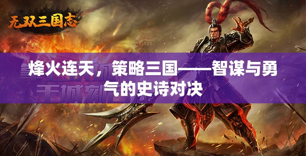 烽火連天，策略三國——智謀與勇氣的史詩對決  第3張