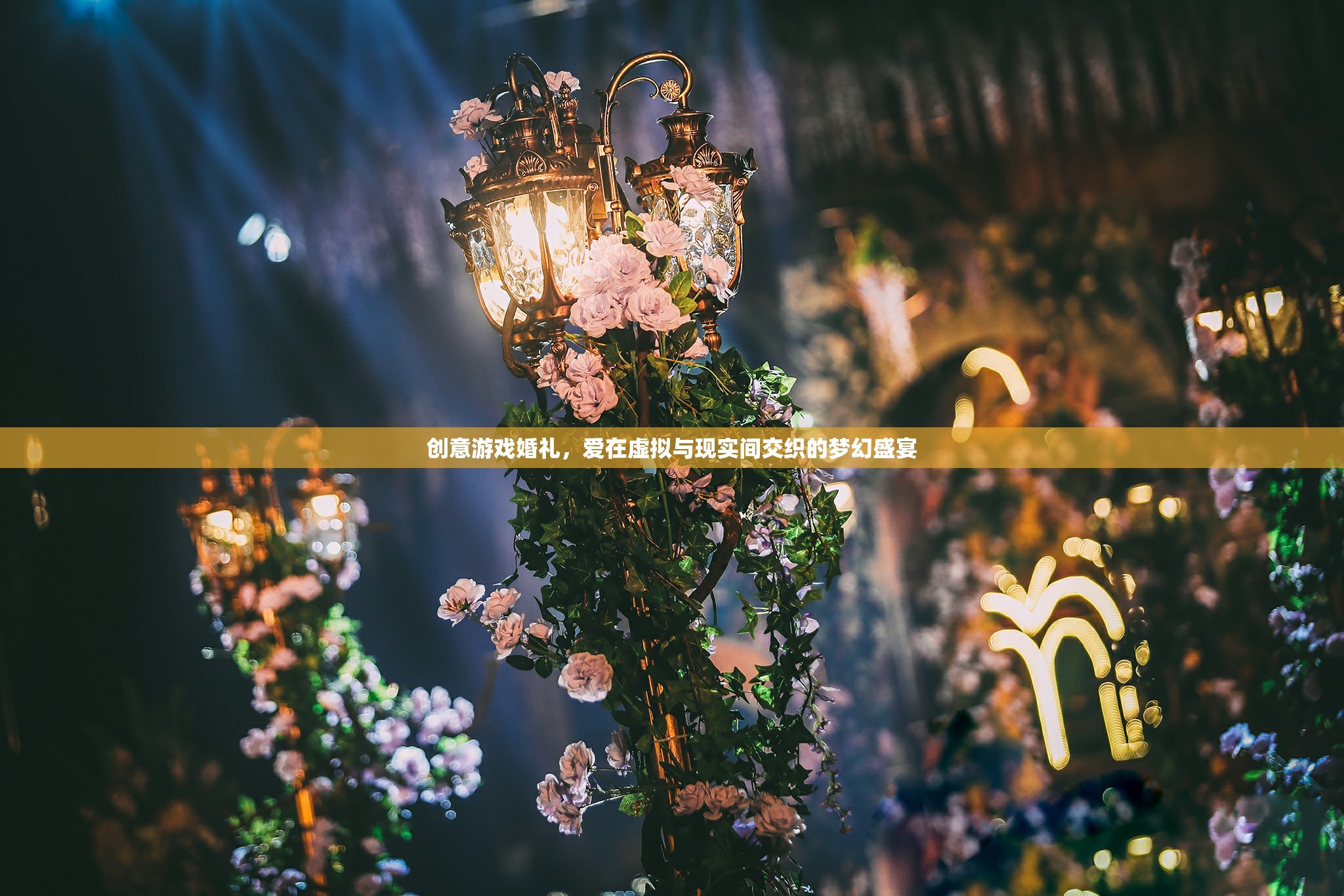 虛擬與現(xiàn)實(shí)交織的夢(mèng)幻盛宴，創(chuàng)意游戲婚禮的浪漫之旅