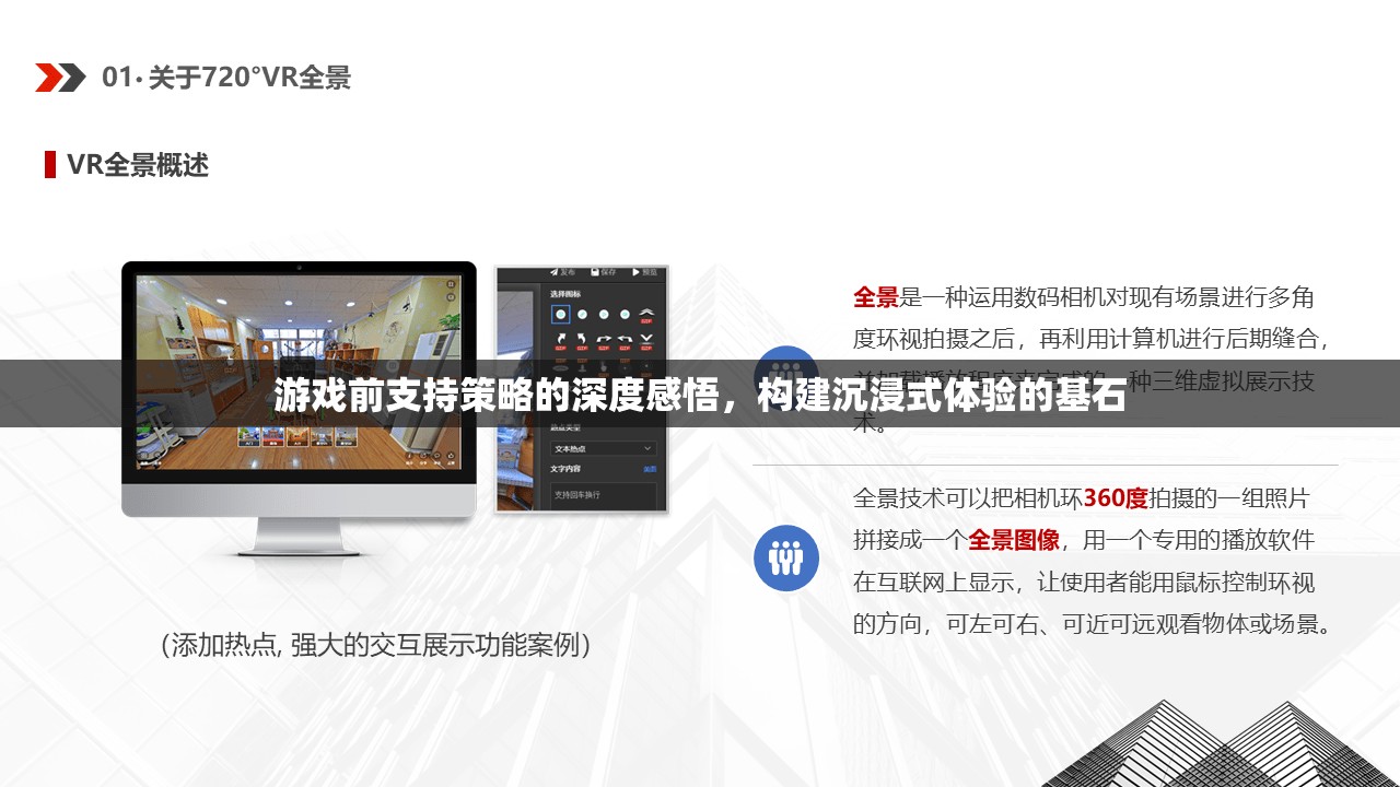 游戲前支持策略的深度感悟，構(gòu)建沉浸式體驗的基石