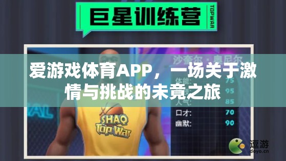 愛游戲體育APP，一場關(guān)于激情與挑戰(zhàn)的未竟之旅