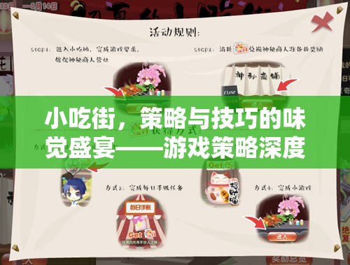 小吃街，味覺盛宴中的策略與技巧深度解析