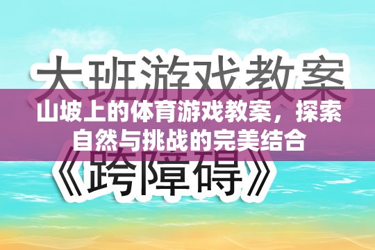 自然挑戰(zhàn)，山坡上的體育游戲教案設計  第2張