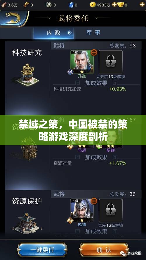 禁域之策，深度剖析中國被禁的策略游戲