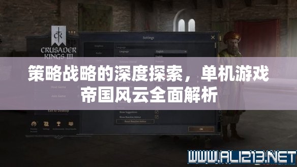帝國風(fēng)云，單機(jī)游戲中的策略與戰(zhàn)略深度解析