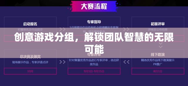 創(chuàng)意游戲分組，解鎖團(tuán)隊(duì)智慧的無限潛能