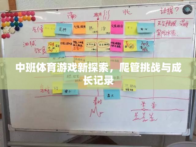 中班體育游戲新探索，爬管挑戰(zhàn)與成長記錄