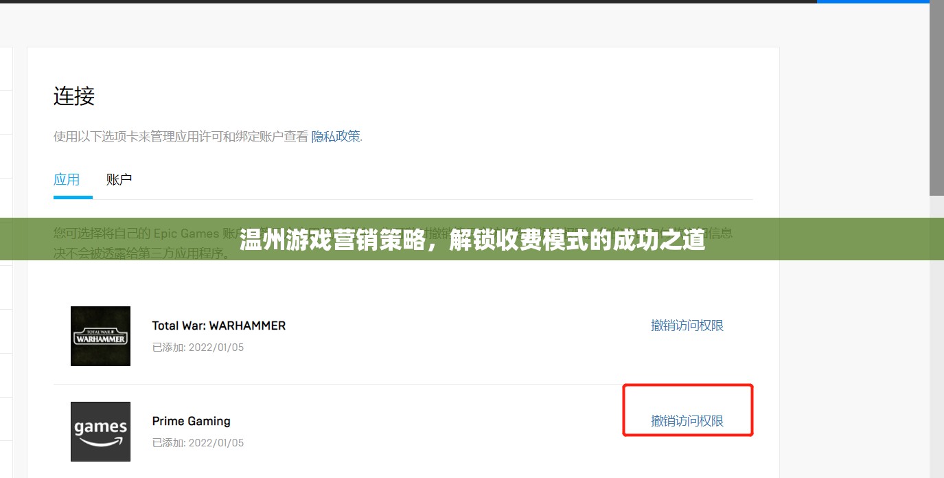 解鎖溫州游戲收費(fèi)模式成功之道的營銷策略
