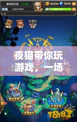夜貓的奇幻時空之旅，一場跨越維度的游戲冒險