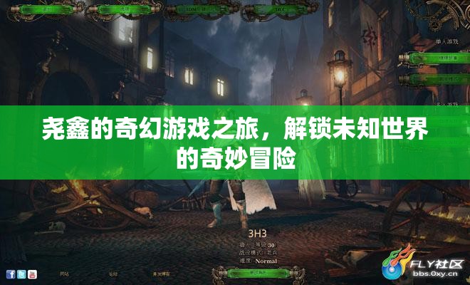 堯鑫的奇幻游戲之旅，解鎖未知世界的奇妙冒險