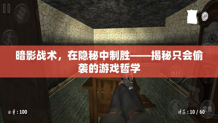 暗影戰(zhàn)術(shù)，隱秘與制勝的藝術(shù)——揭秘只專注于偷襲的游戲哲學(xué)