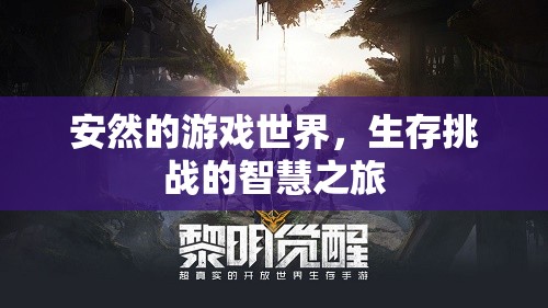 安然的游戲世界，生存挑戰(zhàn)的智慧之旅