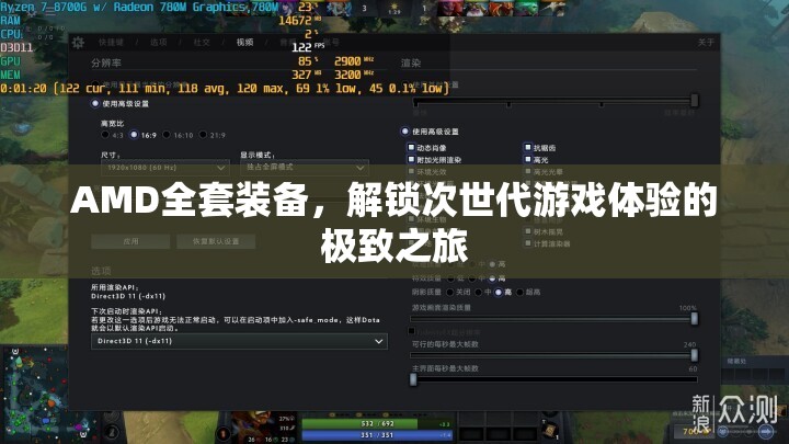 AMD全套裝備，解鎖次世代游戲體驗(yàn)的極致之旅