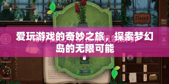 愛玩游戲的夢幻島探險(xiǎn)，解鎖無限可能的奇妙之旅