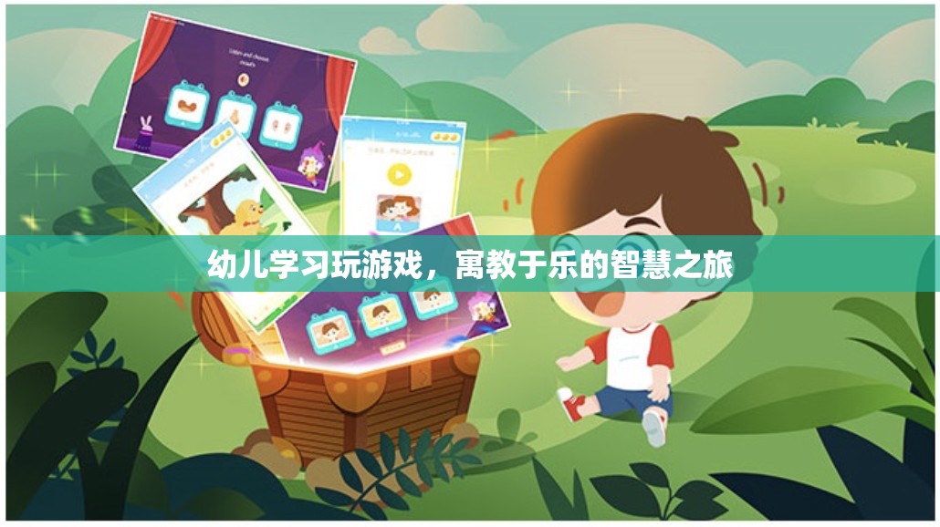 寓教于樂，幼兒學習游戲的智慧之旅