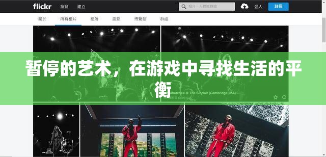 暫停的藝術(shù)，在游戲中尋找生活的平衡