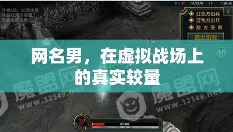 虛擬戰(zhàn)場上的真實較量，網名男的戰(zhàn)斗之旅