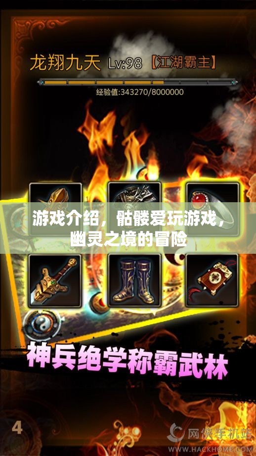 骷髏愛玩，幽靈之境的冒險