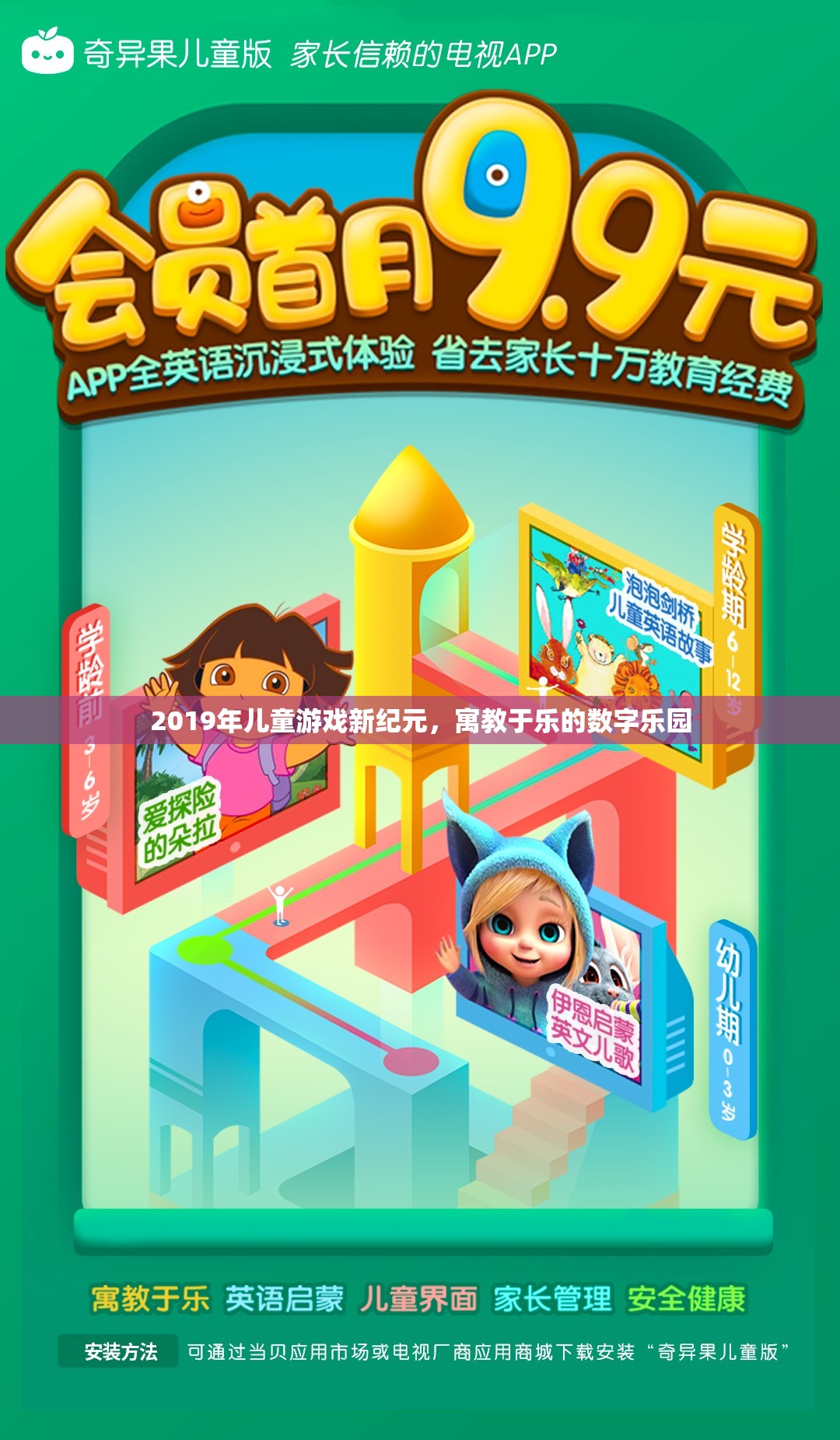 2019年兒童游戲新紀(jì)元，寓教于樂的數(shù)字樂園