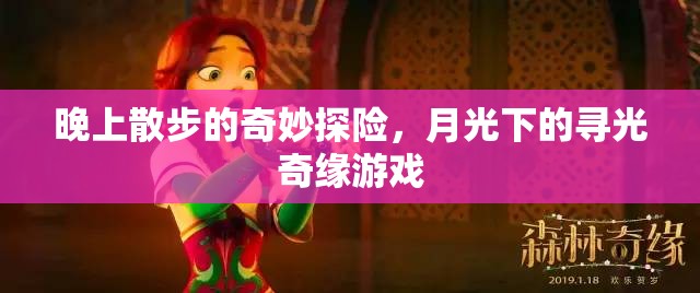 月光下的尋光奇緣，一次夜晚散步的奇妙探險(xiǎn)
