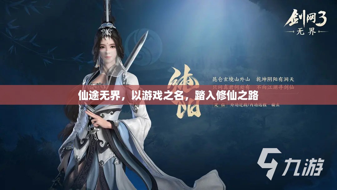 仙途無(wú)界，游戲中的修仙之旅