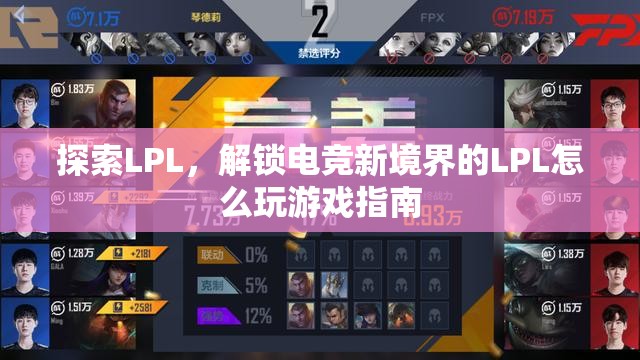 解鎖電競(jìng)新境界，LPL游戲全攻略