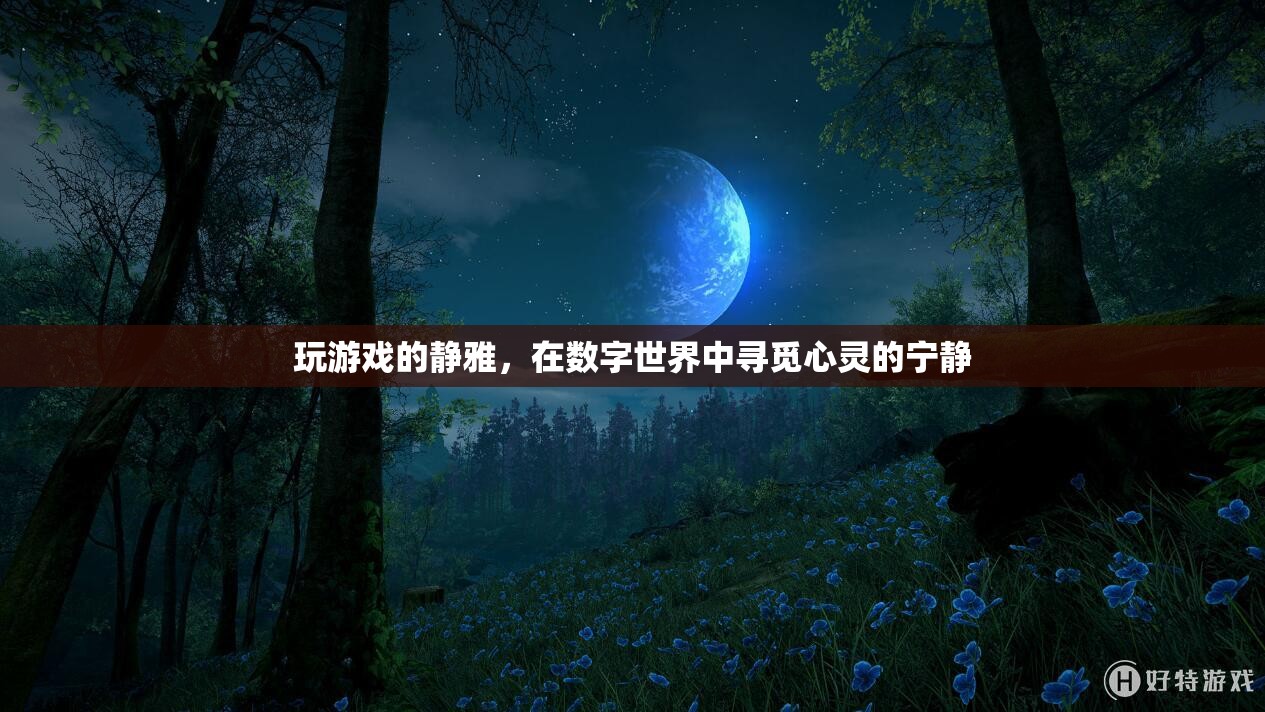 數(shù)字世界中的心靈棲息地，靜雅的游戲之旅