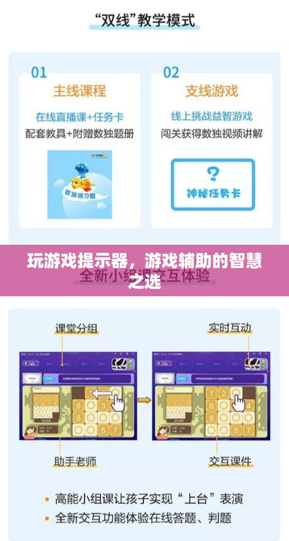 游戲玩家的智慧之選，游戲提示器與輔助工具