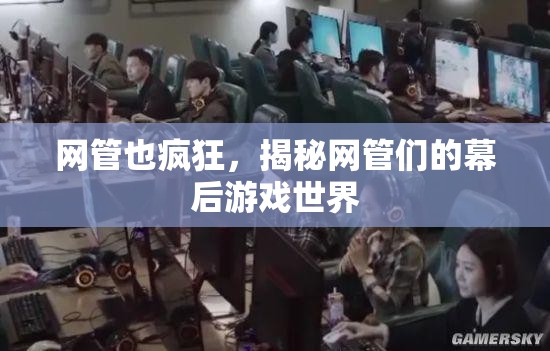 網(wǎng)管們的幕后游戲世界，揭秘他們的瘋狂日常