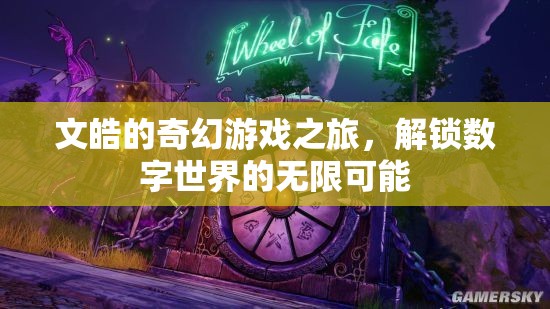文皓的數(shù)字世界奇幻之旅，解鎖無限可能